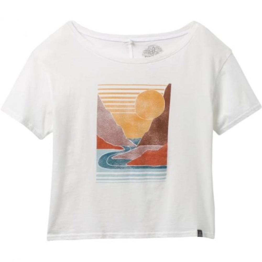 prAna organic cotton graphic tee S